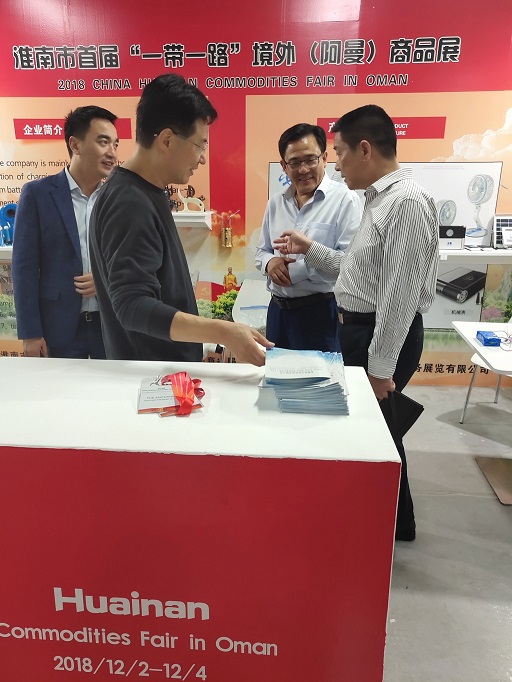 市领导到我公司展台调研